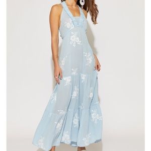 NEW with tags Blue Francesca’s Dress